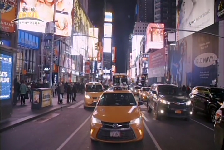 NHK BS 1「地球タクシー：ニューヨークを走る」